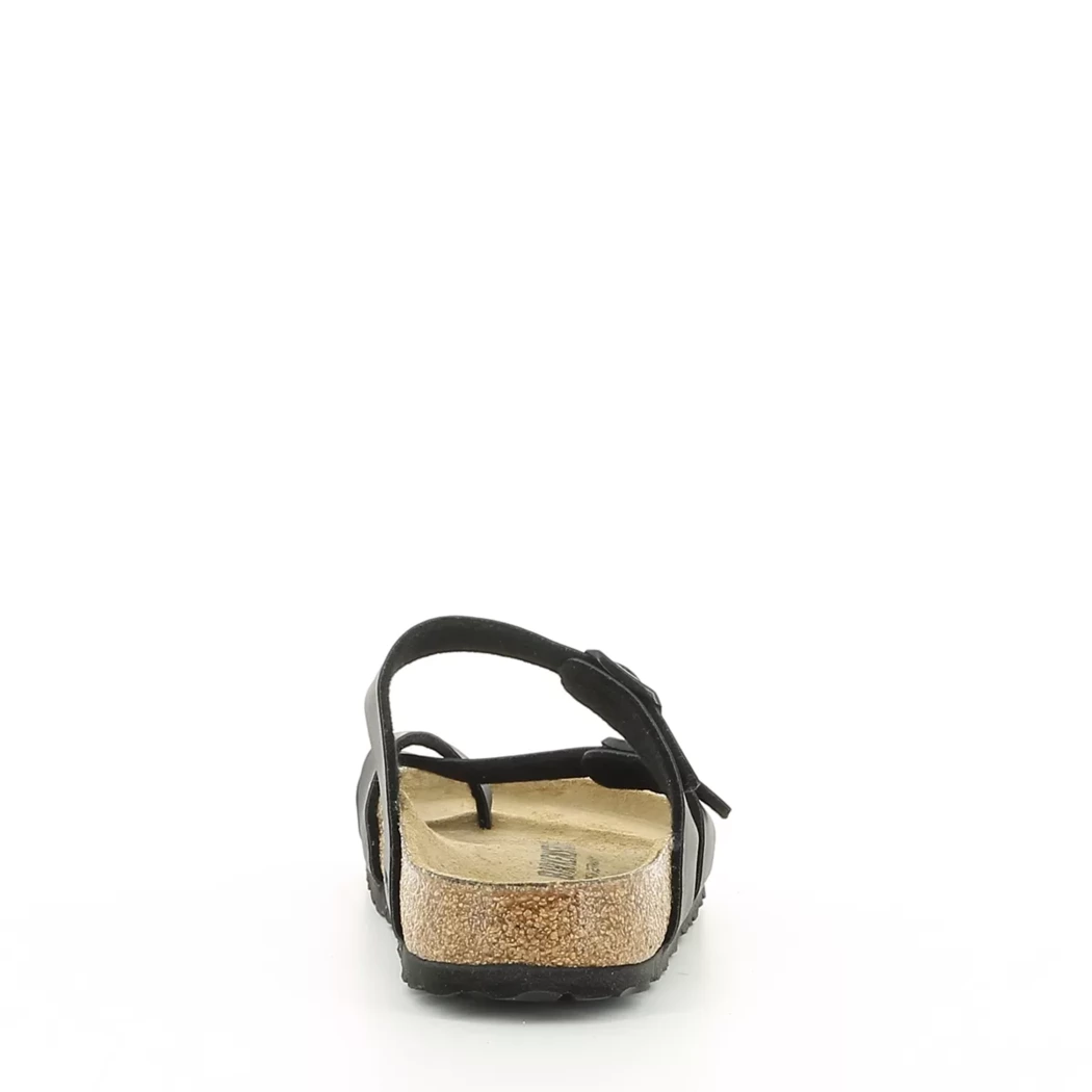 Image (3) de la chaussures Birkenstock - Mules et Sabots Noir en Cuir synthétique