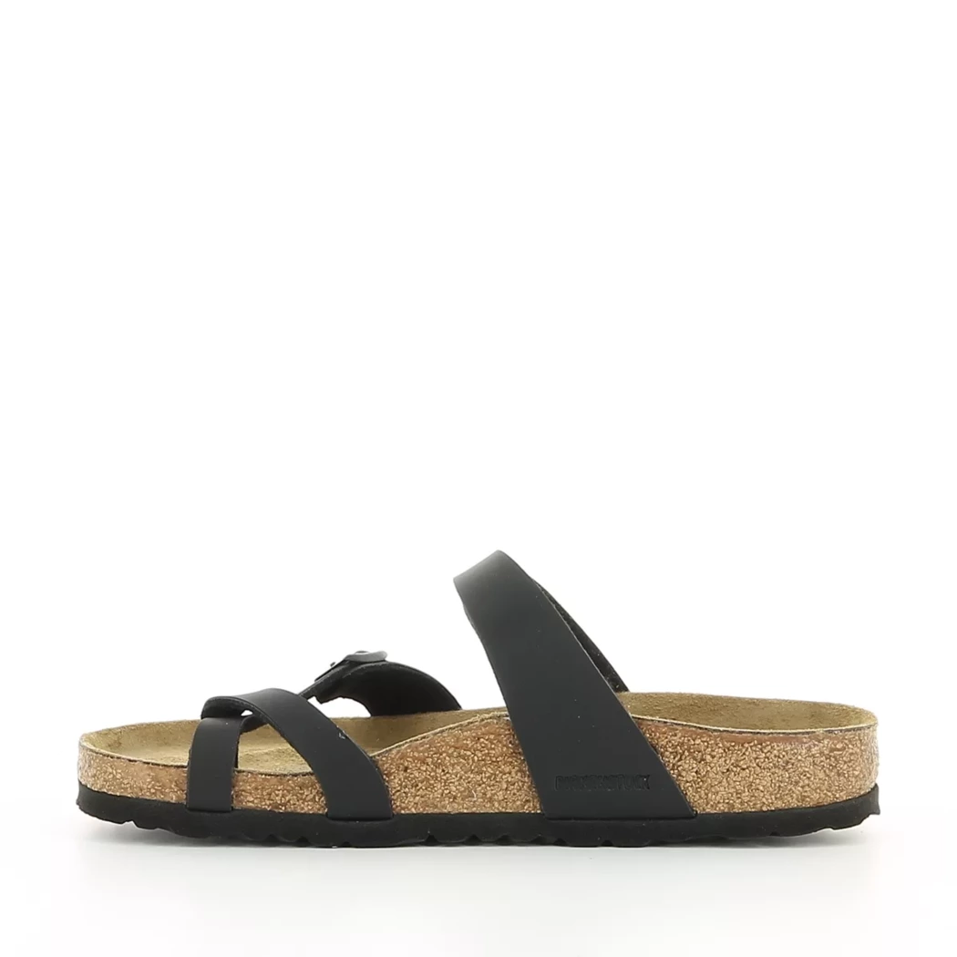 Image (4) de la chaussures Birkenstock - Mules et Sabots Noir en Cuir synthétique