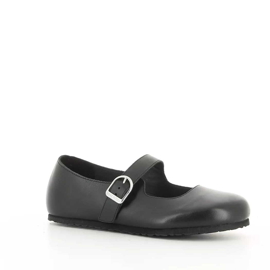 Image (1) de la chaussures Birkenstock - Ballerines Noir en Cuir