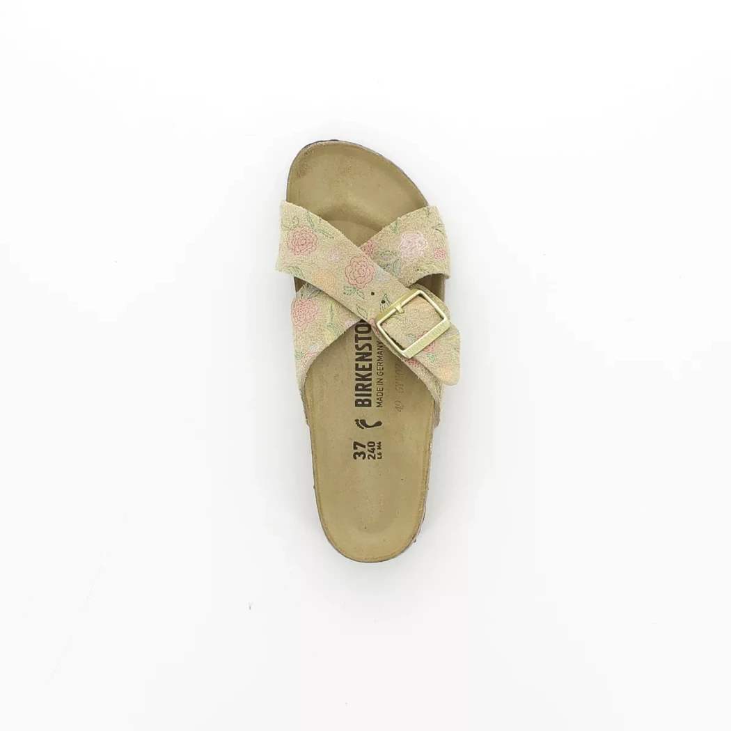 Image (6) de la chaussures Birkenstock - Mules et Sabots Beige en Cuir nubuck