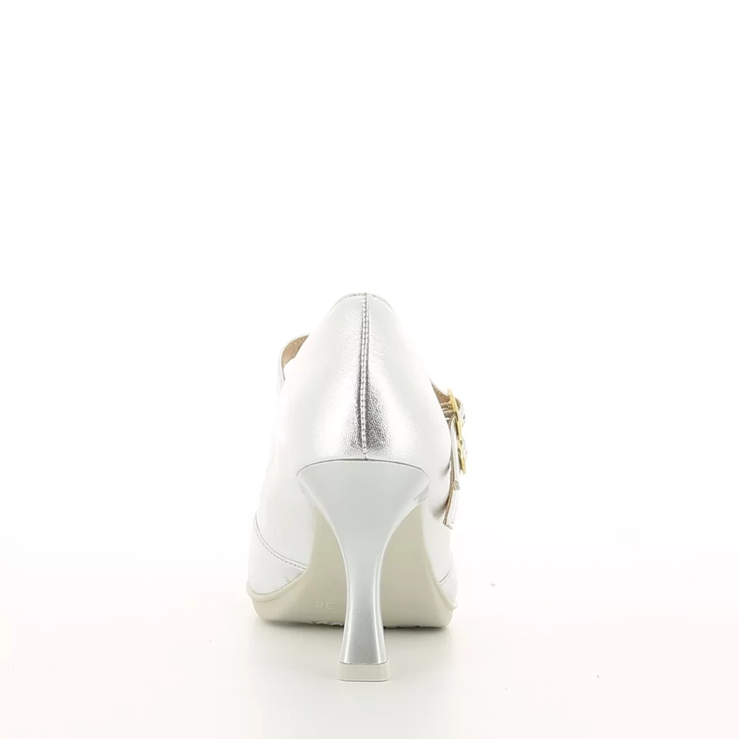 Image (3) de la chaussures Desiree - Escarpins Argent en Cuir