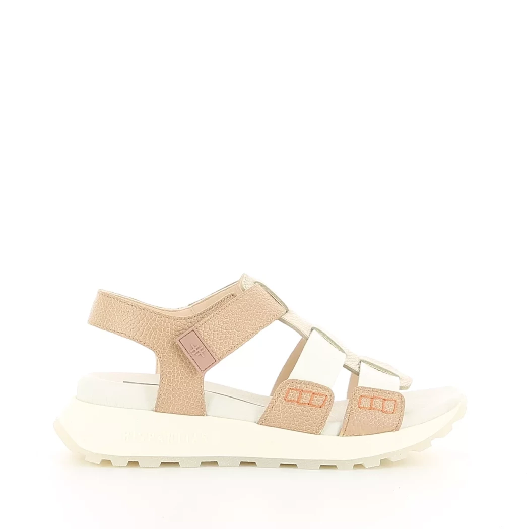 Image (2) de la chaussures Hispanitas - Sandales et Nu-Pieds Taupe en Cuir