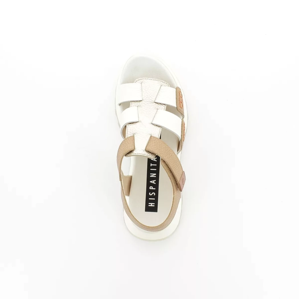 Image (6) de la chaussures Hispanitas - Sandales et Nu-Pieds Taupe en Cuir