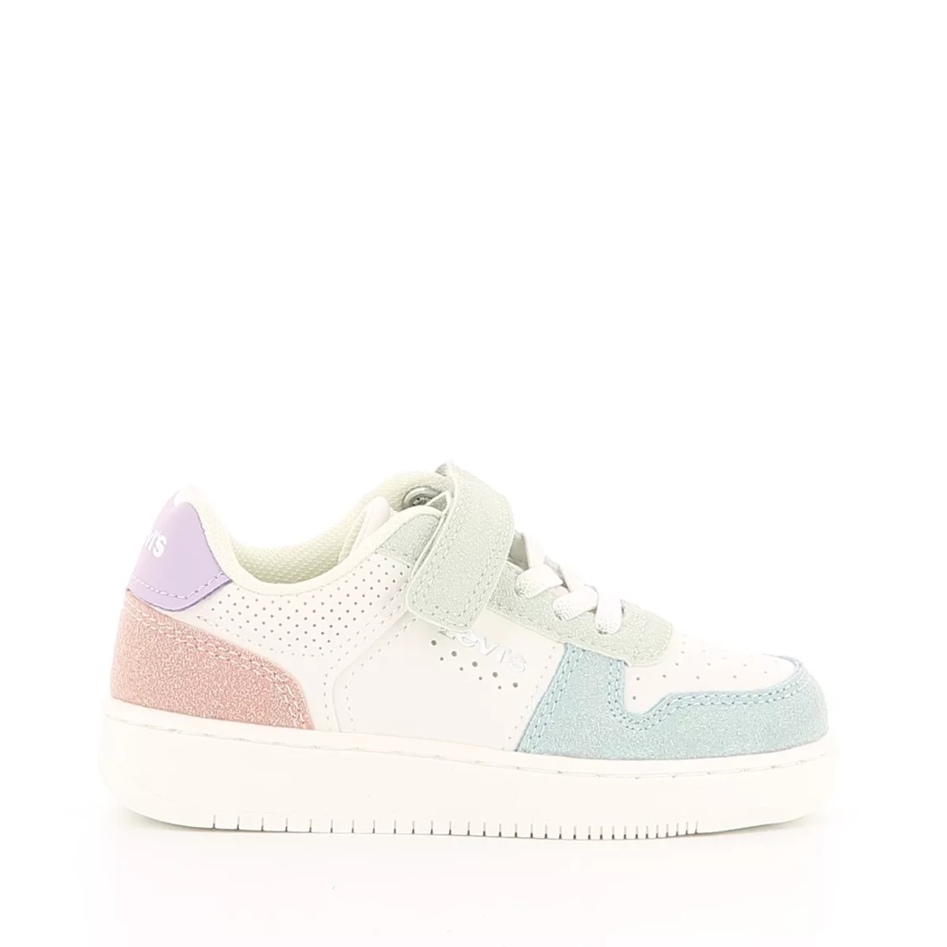 Image (2) de la chaussures Levi's - Baskets Blanc en Cuir synthétique