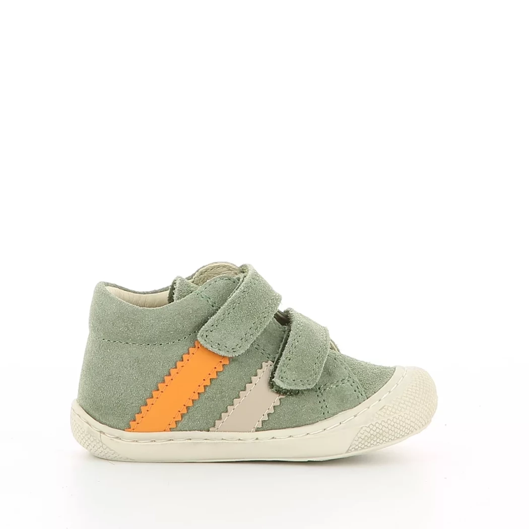 Image (2) de la chaussures Naturino - Bottines Vert en Cuir nubuck