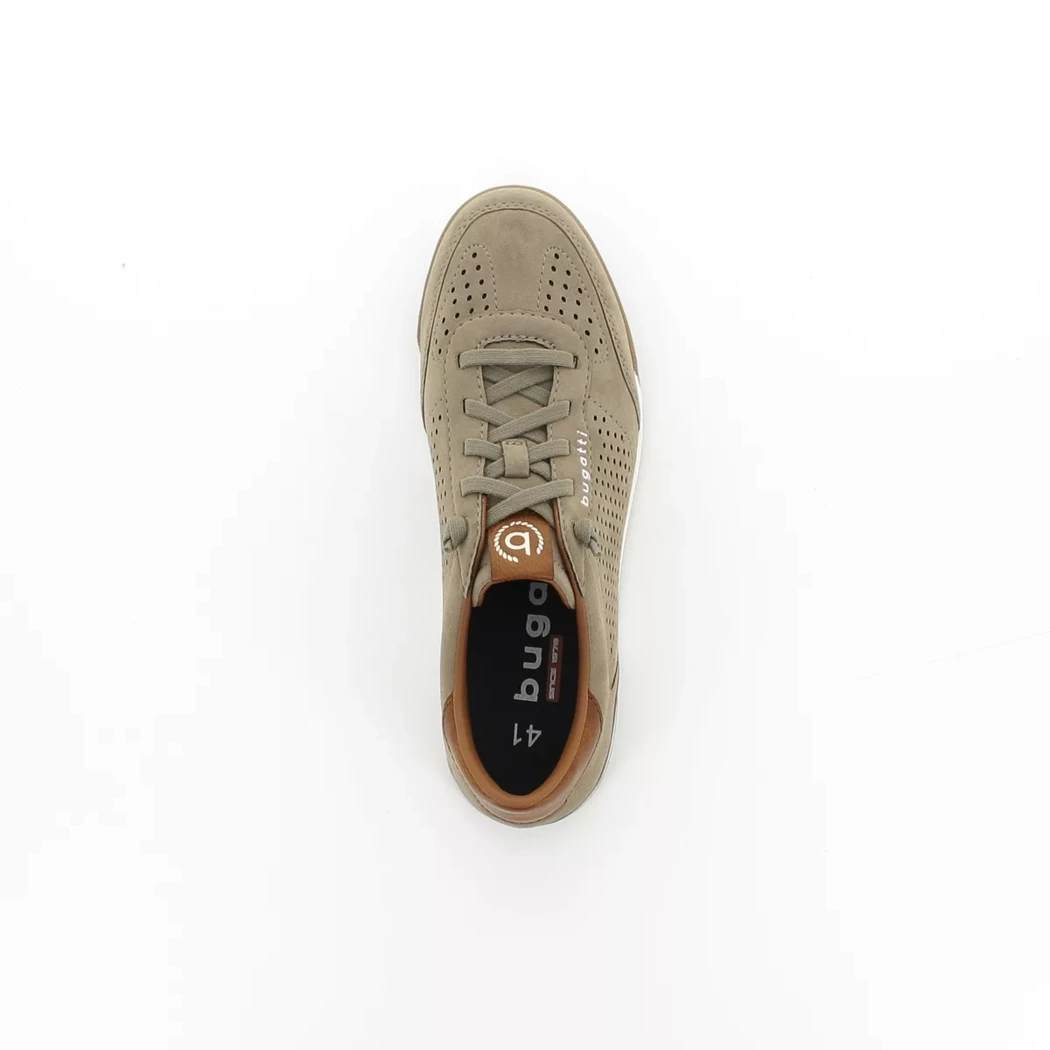 Image (6) de la chaussures Bugatti - Baskets Taupe en Cuir nubuck