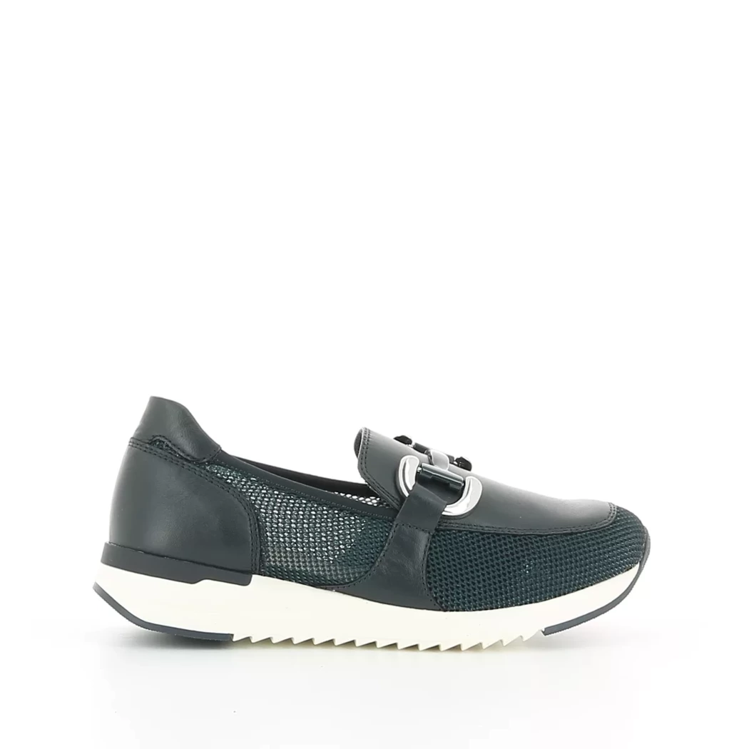 Image (2) de la chaussures Caprice - Mocassins Bleu en Cuir et textile