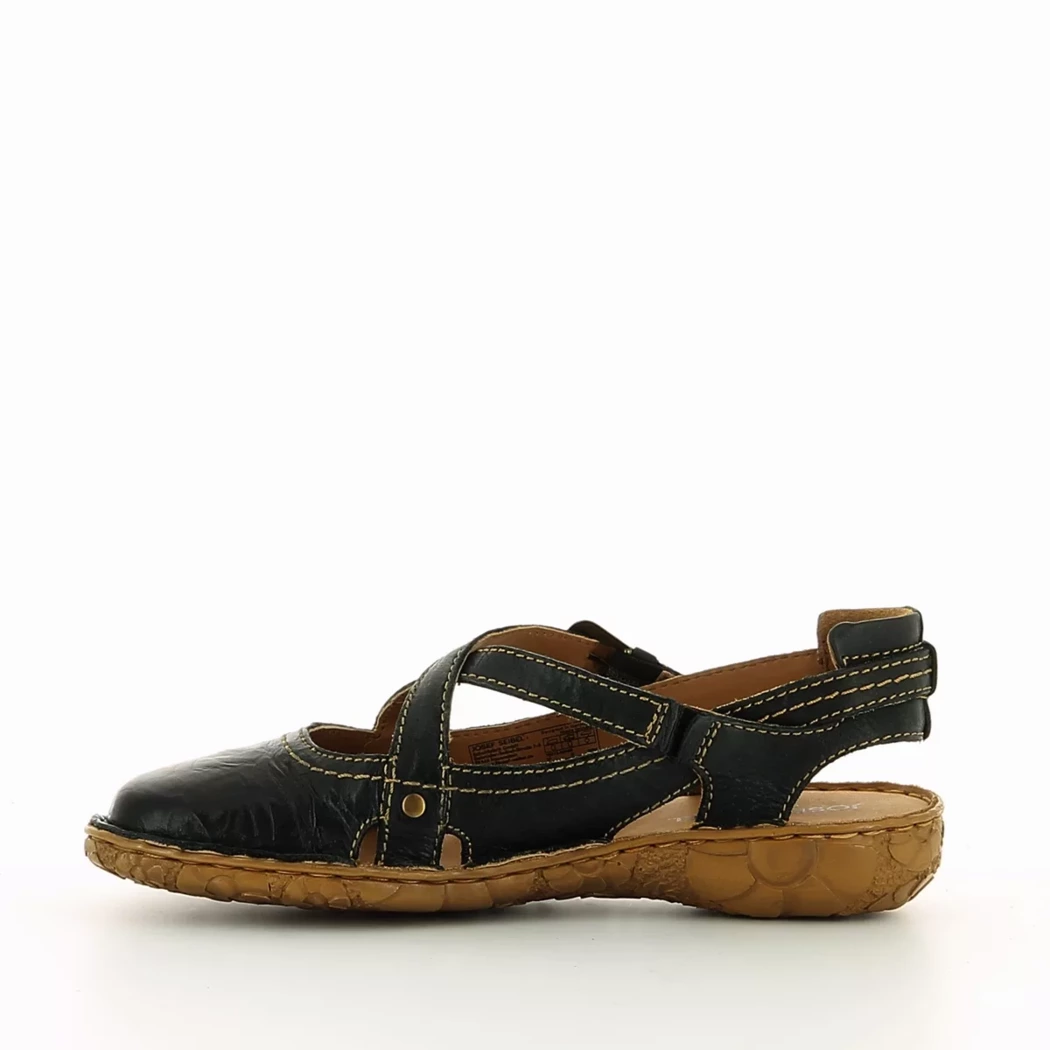 Image (4) de la chaussures Josef Seibel - Escarpins Noir en Cuir