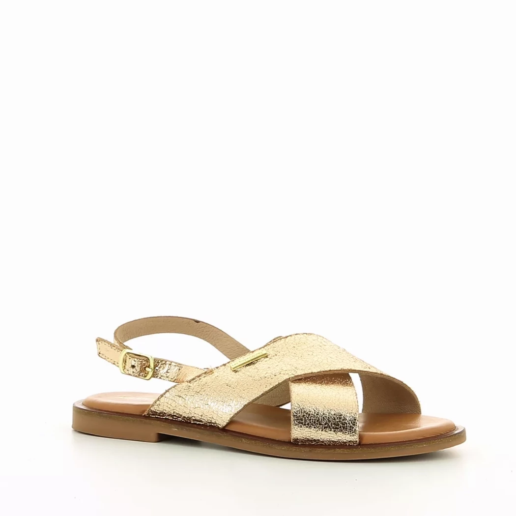 Image (1) de la chaussures Les Tropeziennes - Sandales et Nu-Pieds Rose en Cuir