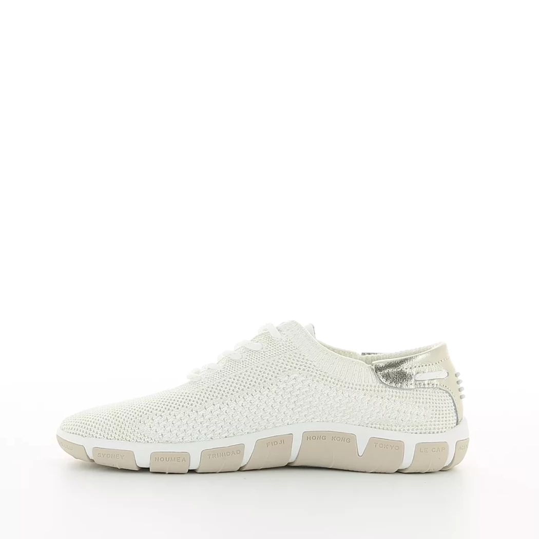 Image (4) de la chaussures Tbs - Baskets Beige en Textile
