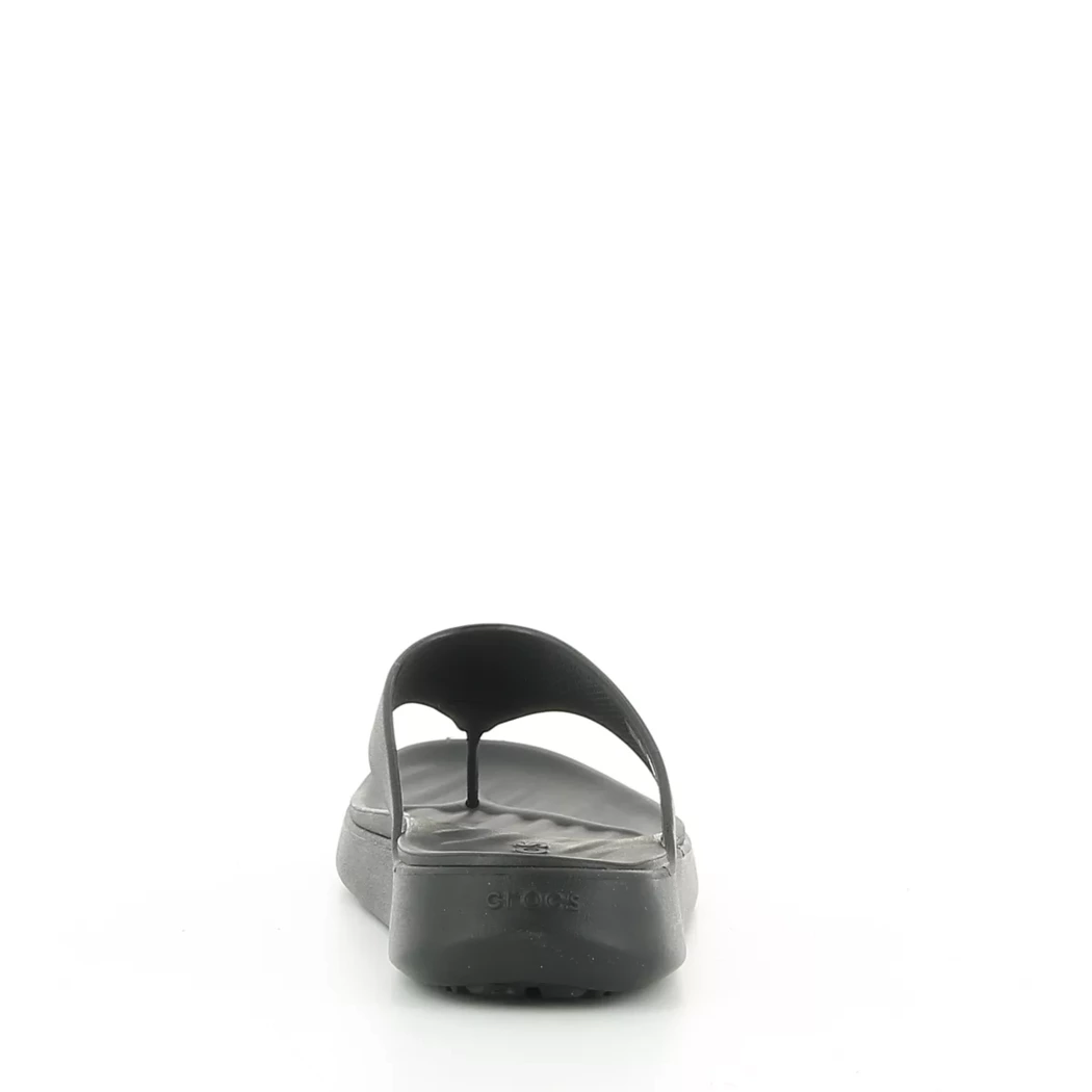 Image (3) de la chaussures Crocs - Mules et Sabots Noir en Caoutchouc