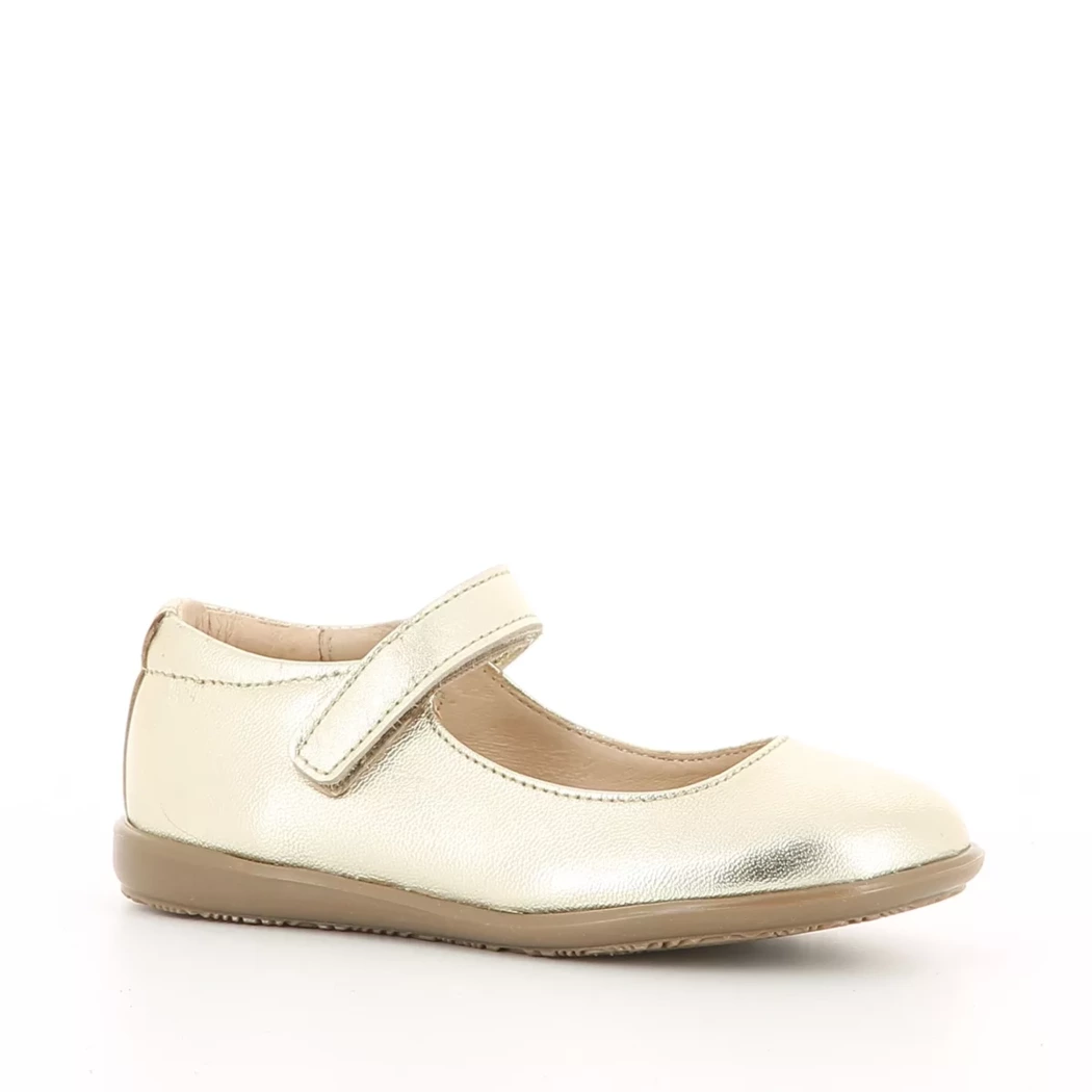 Image (1) de la chaussures Les Fees de Bengale - Ballerines Or / Bronze / Platine en Cuir