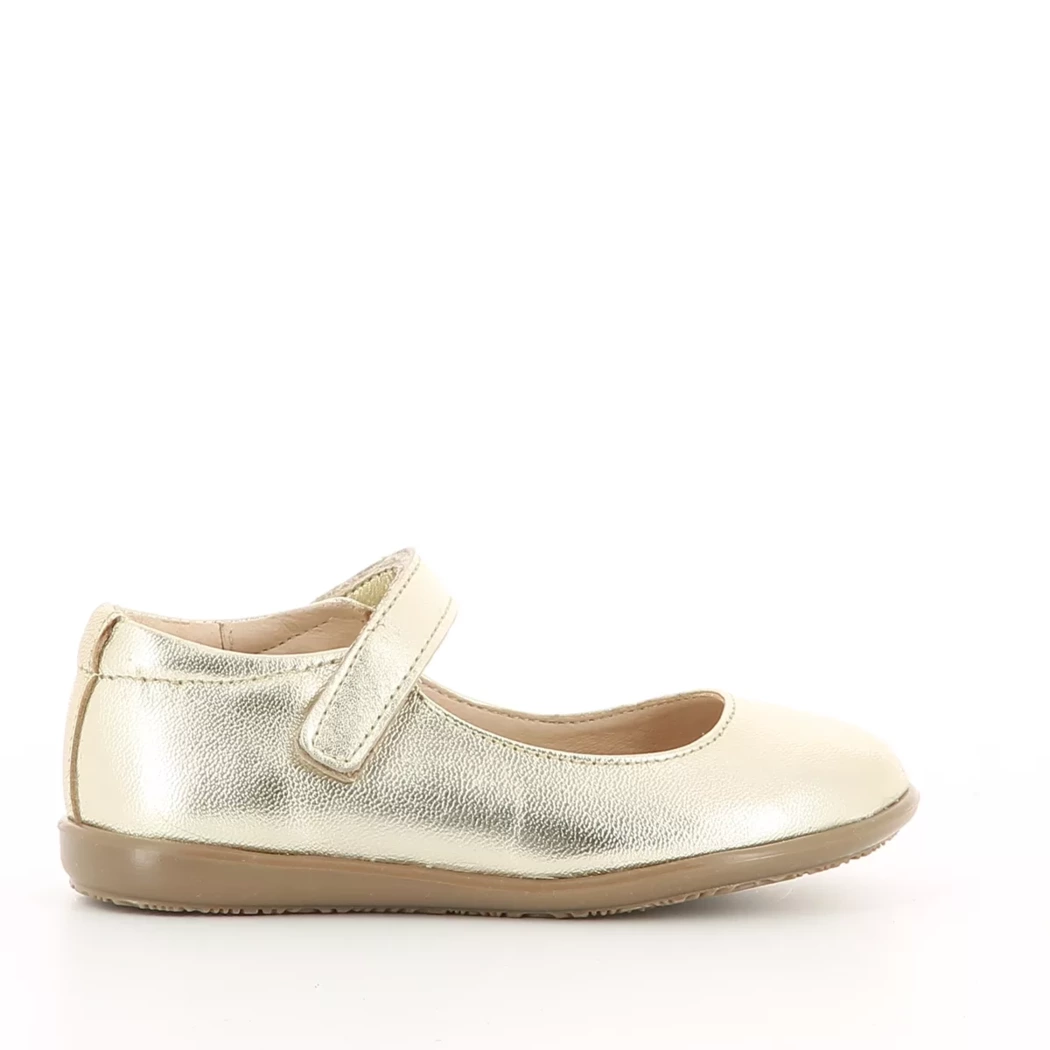 Image (2) de la chaussures Les Fees de Bengale - Ballerines Or / Bronze / Platine en Cuir