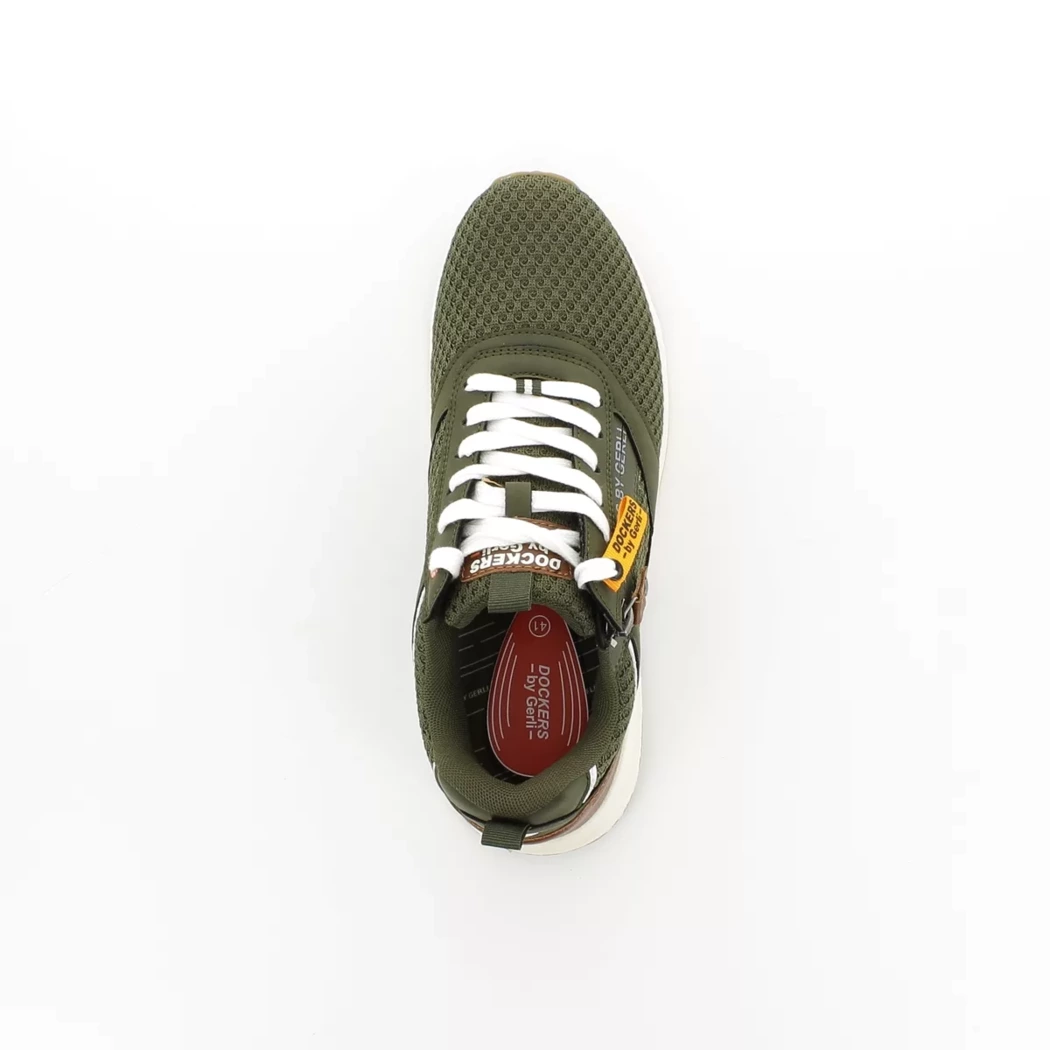 Image (6) de la chaussures Dockers - Baskets Vert en Textile