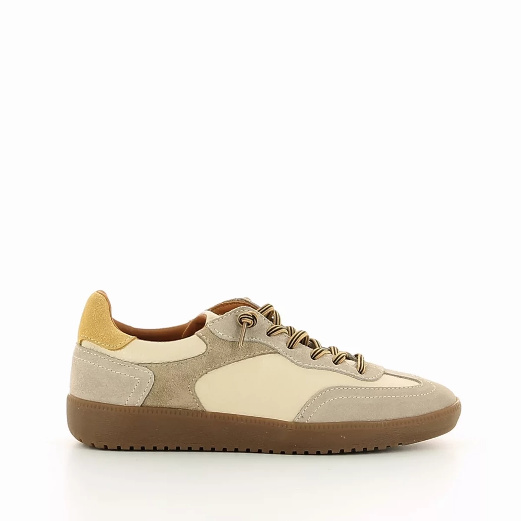 Image (2) de la chaussures Diabolo Studio - Baskets Beige en Cuir