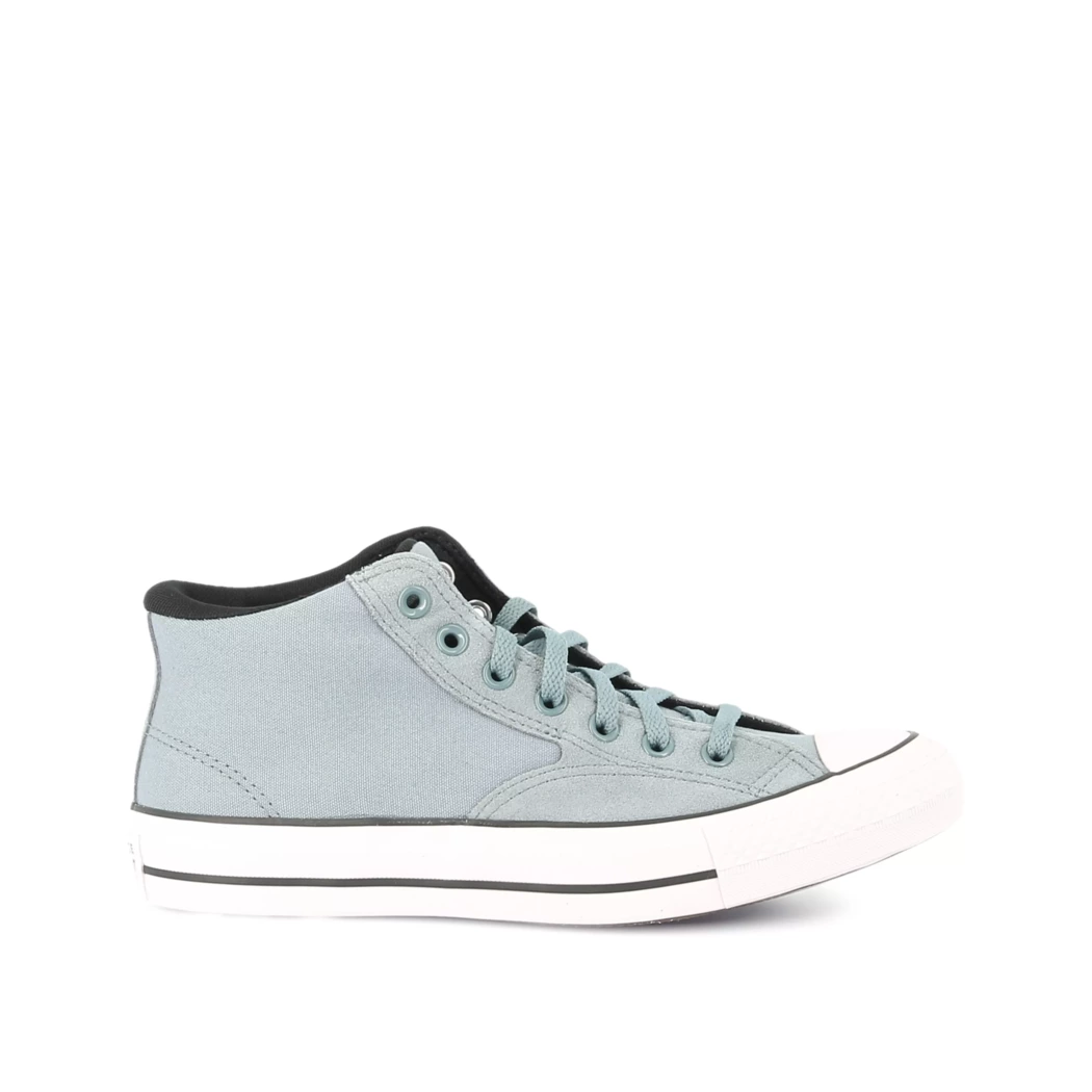 Image (2) de la chaussures Converse - Baskets Gris en Cuir nubuck