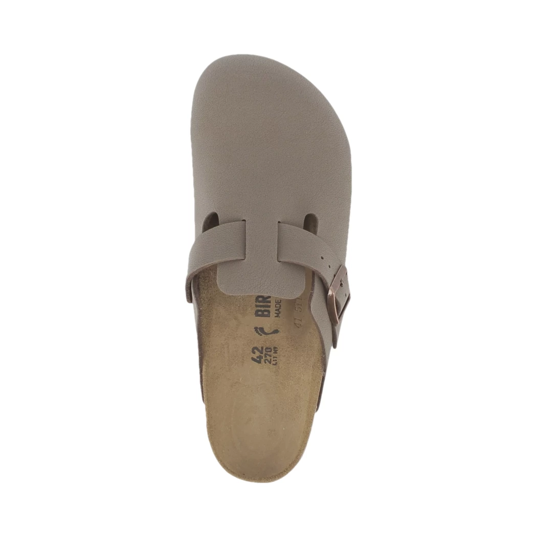 Image (6) de la chaussures Birkenstock - Mules et Sabots Marron en Cuir nubuck