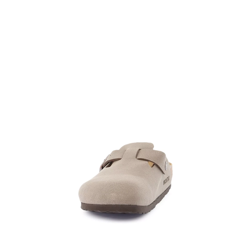 Image (5) de la chaussures Birkenstock - Mules et Sabots Marron en Cuir nubuck