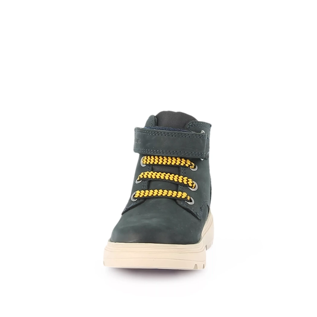 Image (5) de la chaussures Geox - Bottines Bleu en Cuir nubuck