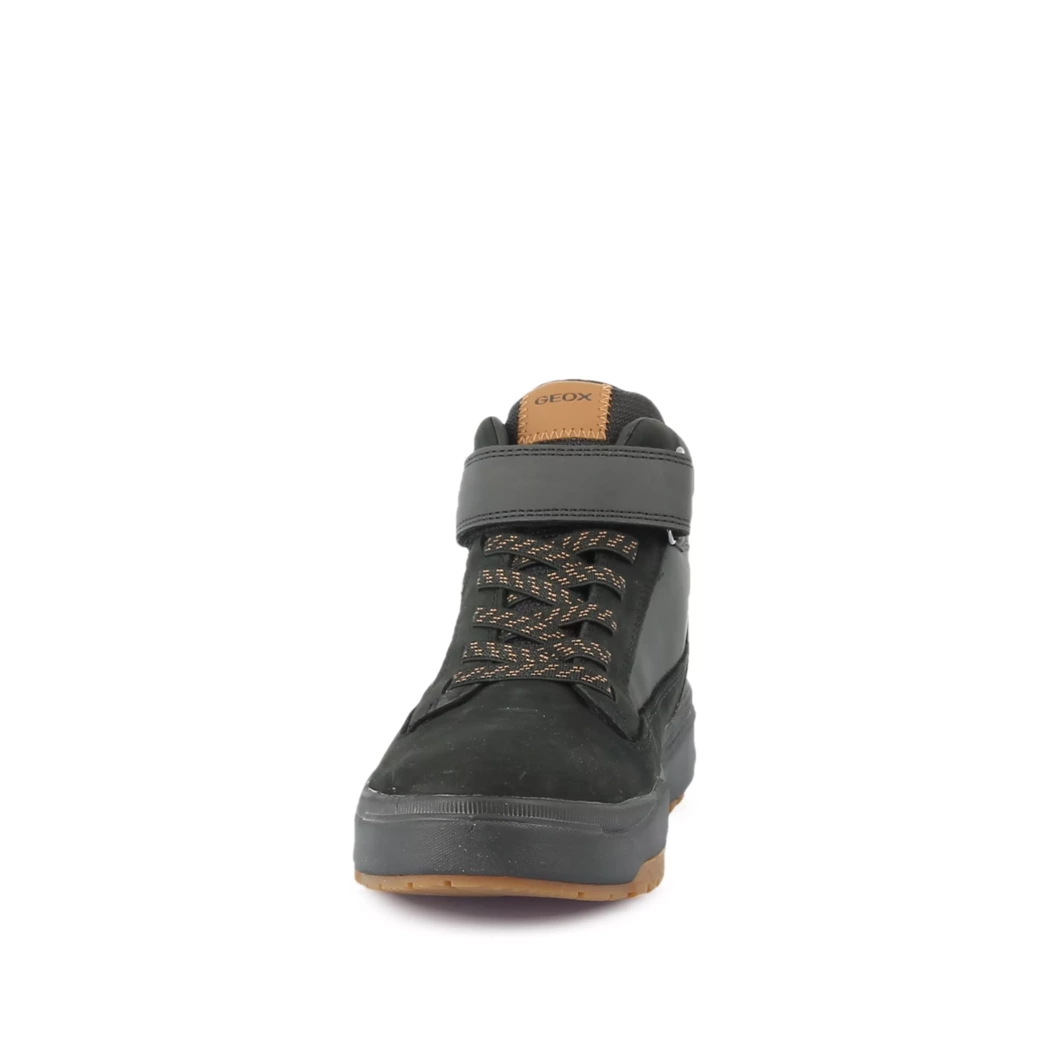 Image (5) de la chaussures Geox - Bottines Noir en Cuir nubuck