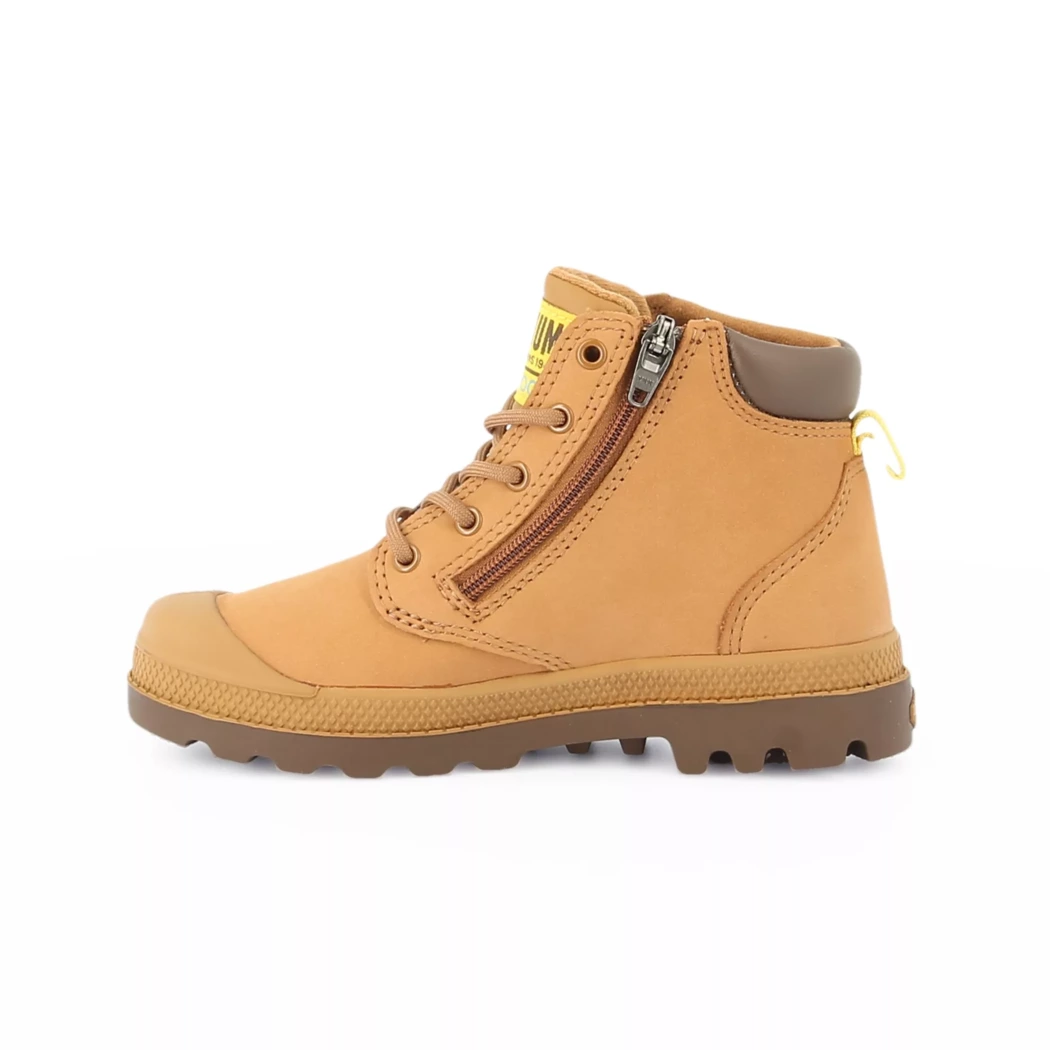 Image (4) de la chaussures Palladium - Bottines Cuir naturel / Cognac en Cuir nubuck