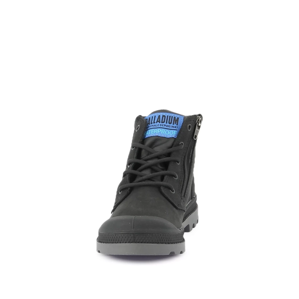 Image (5) de la chaussures Palladium - Bottines Noir en Cuir nubuck