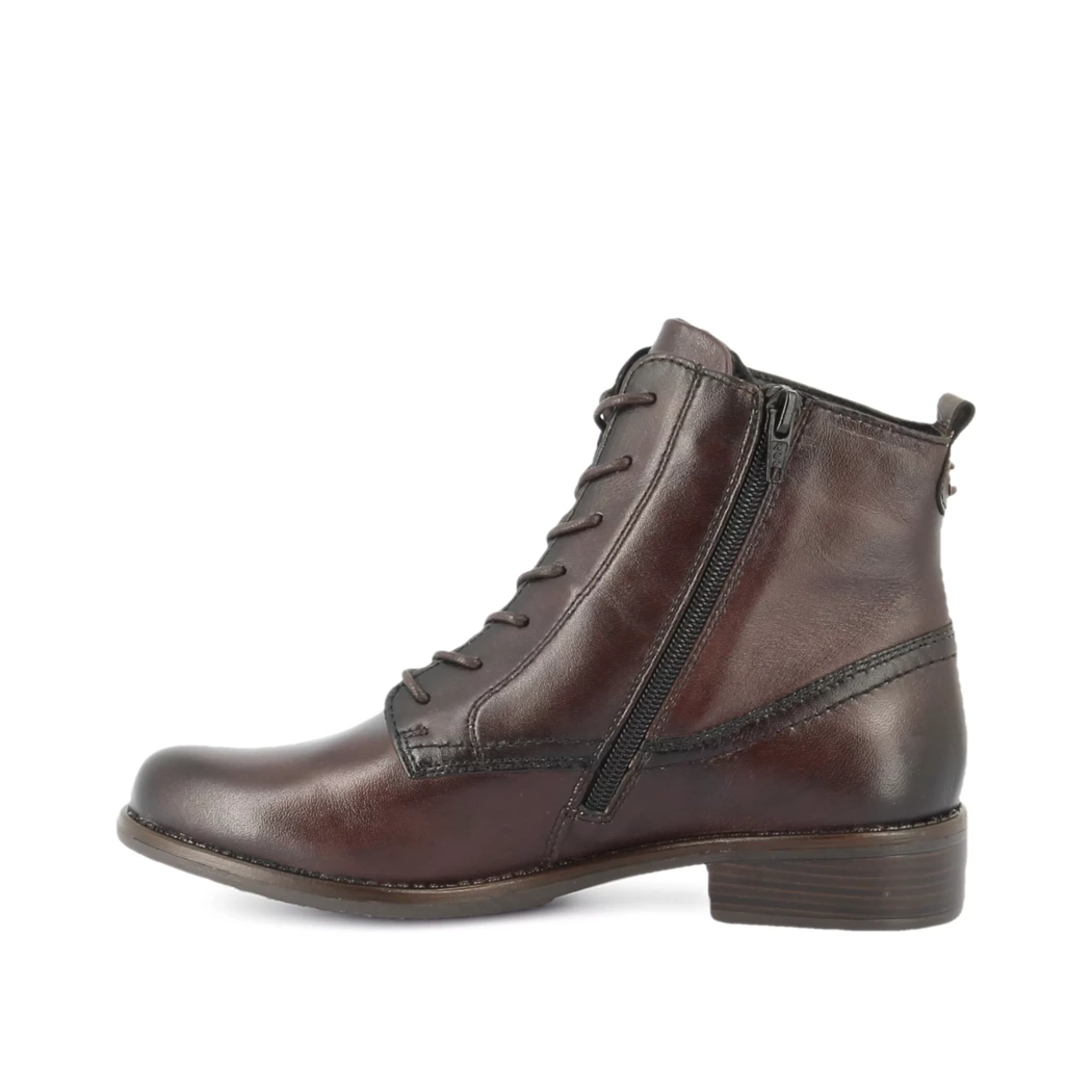 Image (4) de la chaussures Remonte - Bottines Marron en Cuir