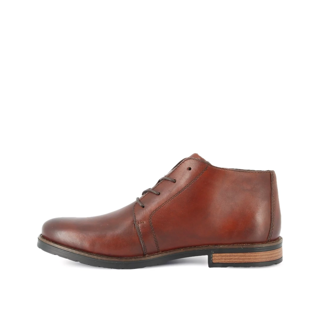 Image (4) de la chaussures Rieker - Bottines Cuir naturel / Cognac en Cuir