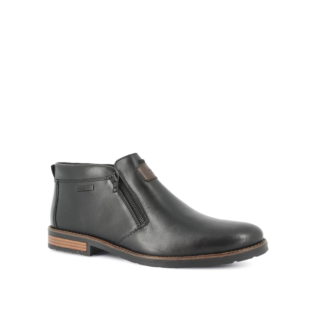 Image (1) de la chaussures Rieker - Boots Noir en Cuir