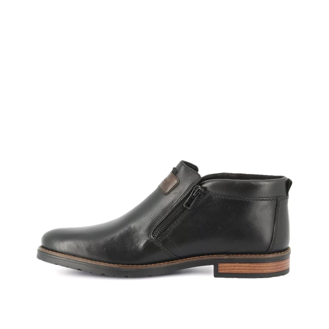 Image (4) de la chaussures Rieker - Boots Noir en Cuir
