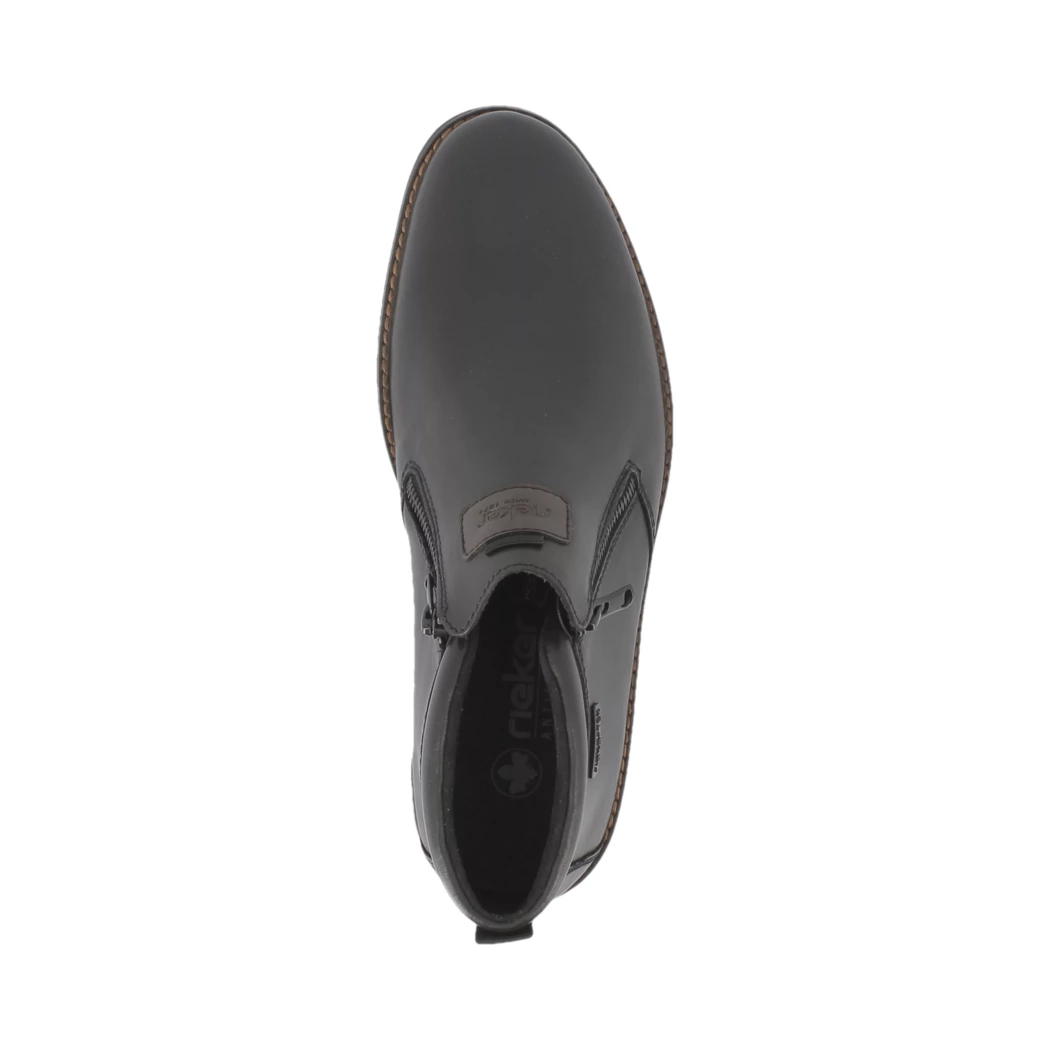 Image (6) de la chaussures Rieker - Boots Noir en Cuir