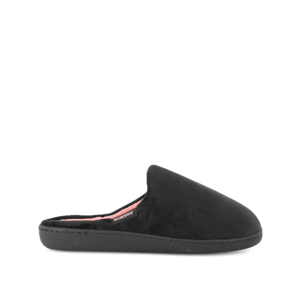 Image (2) de la chaussures Isotoner - Pantoufles et Chaussons Noir en Textile