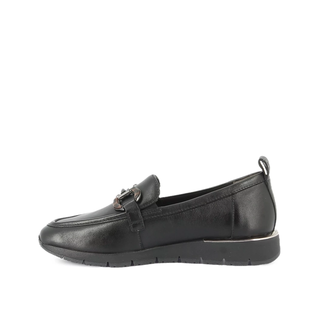 Image (4) de la chaussures Tamaris - Mocassins Noir en Cuir