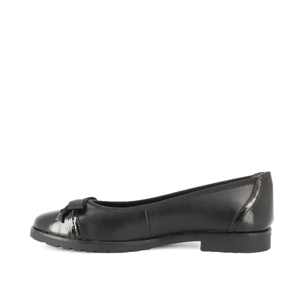 Image (4) de la chaussures Tamaris - Ballerines Noir en Cuir