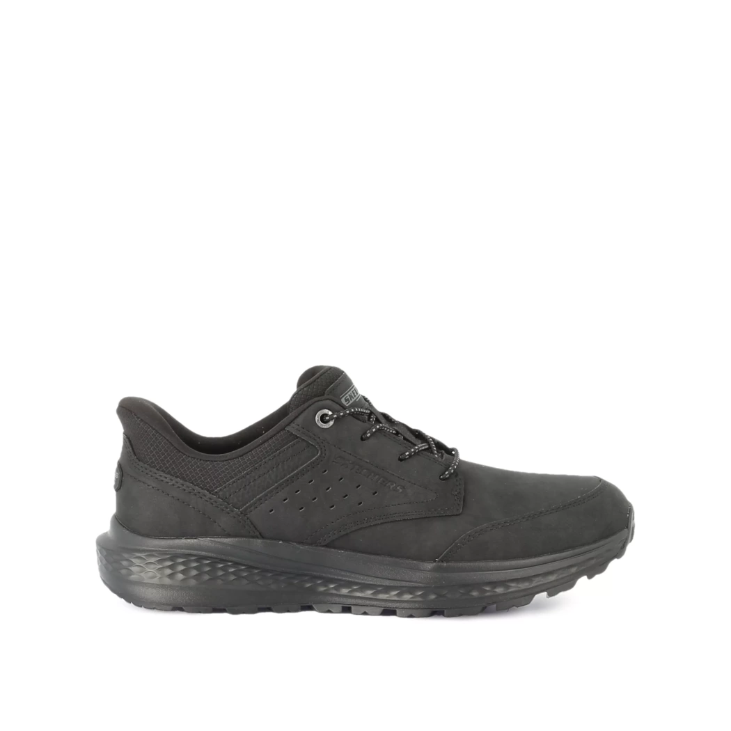 Image (2) de la chaussures Skechers - Baskets Noir en Cuir synthétique