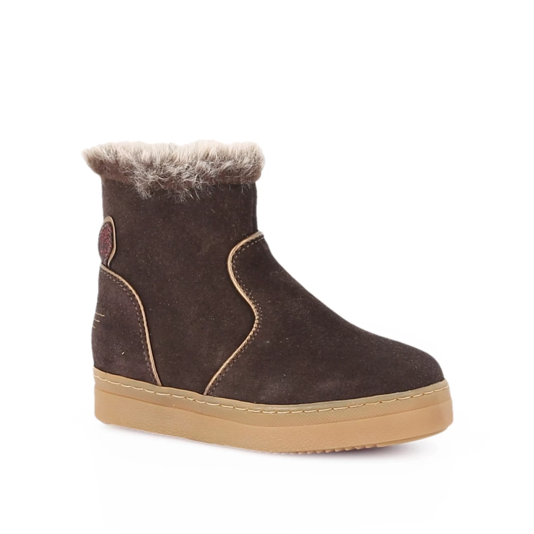 Image (1) de la chaussures Diabolo Studio - Boots Marron en Cuir nubuck