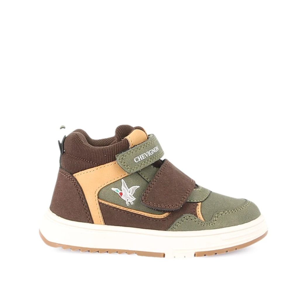 Image (2) de la chaussures Chevignon - Bottines Vert en Cuir synthétique