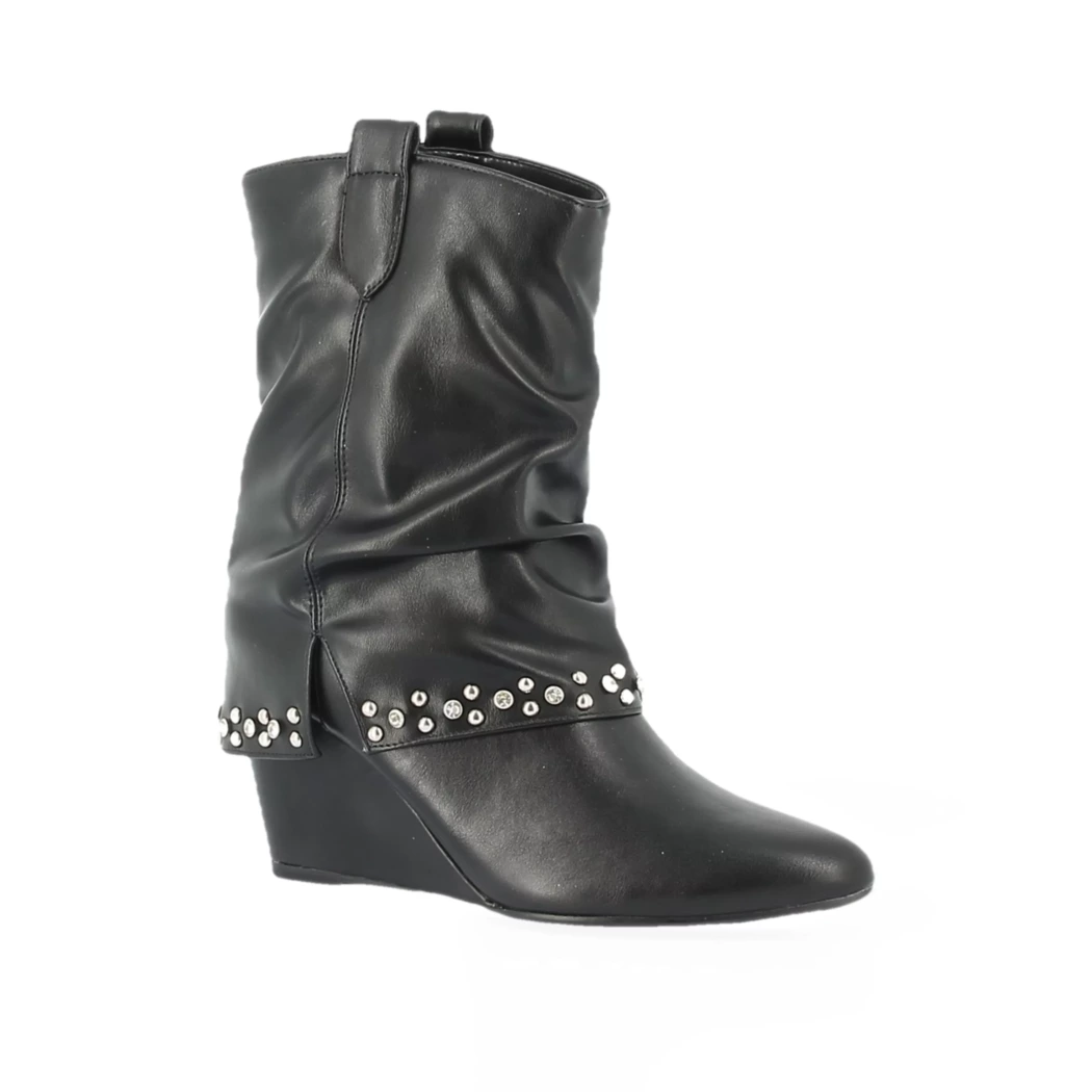Image (1) de la chaussures Fashion Victim - Bottes Noir en 