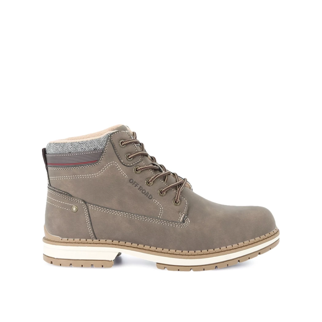Image (2) de la chaussures Off Road - Bottines Marron en Cuir synthétique
