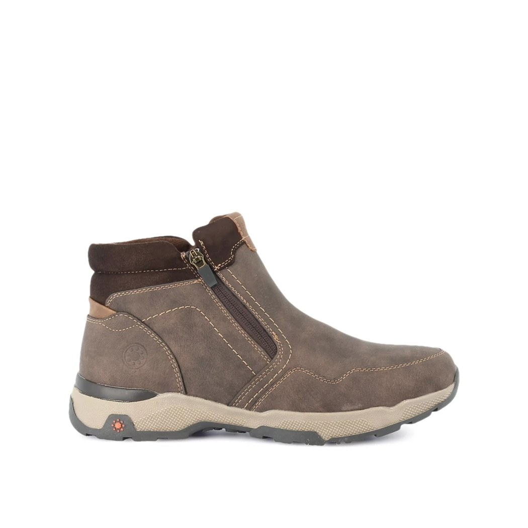 Image (2) de la chaussures Relife - Boots Marron en Cuir synthétique