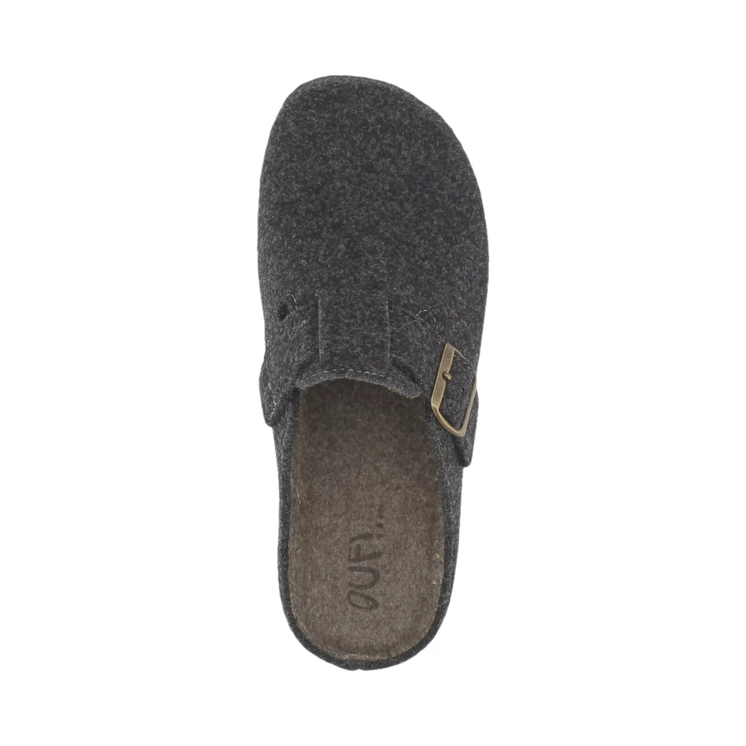 Image (6) de la chaussures OUF!... - Pantoufles et Chaussons Gris en Textile
