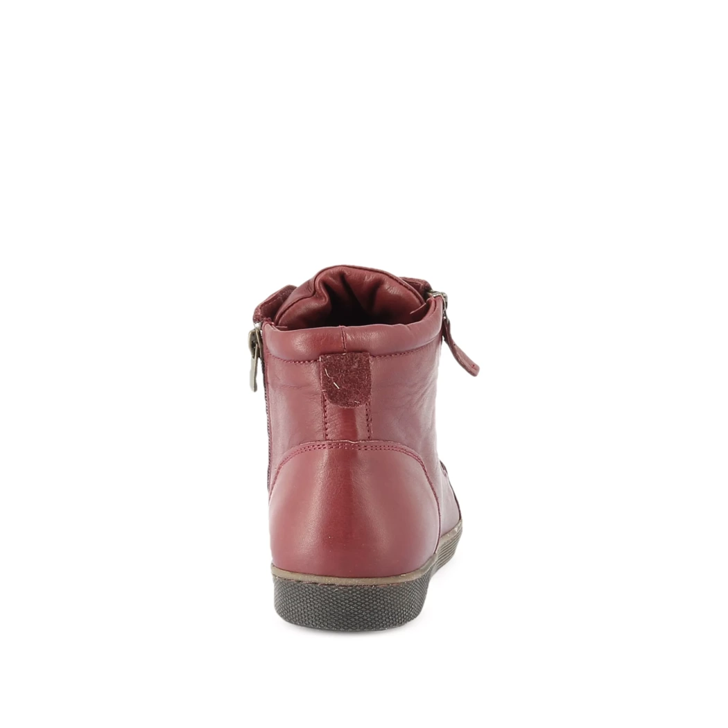 Image (3) de la chaussures Andrea Conti - Bottines Bordeaux en Cuir