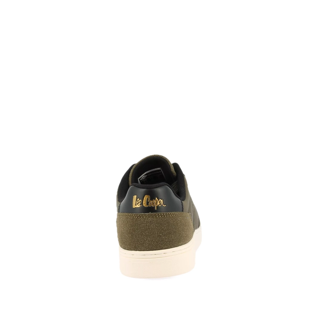 Image (3) de la chaussures Lee Cooper - Baskets Vert en Cuir synthétique