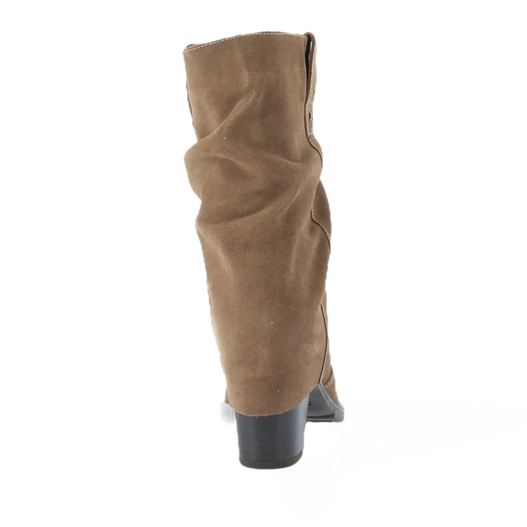 Image (3) de la chaussures Nero Giardini - Boots Taupe en Cuir nubuck