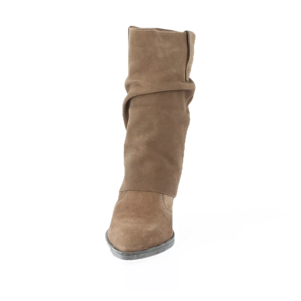 Image (5) de la chaussures Nero Giardini - Boots Taupe en Cuir nubuck