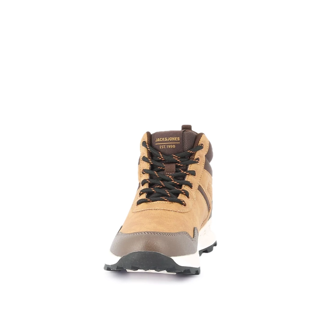 Image (5) de la chaussures Jack & Jones - Bottines Cuir naturel / Cognac en Cuir synthétique