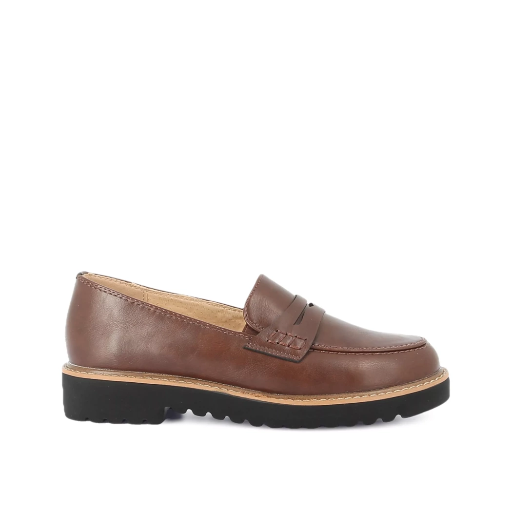 Image (2) de la chaussures Paloma Totem - Mocassins Marron en Cuir synthétique
