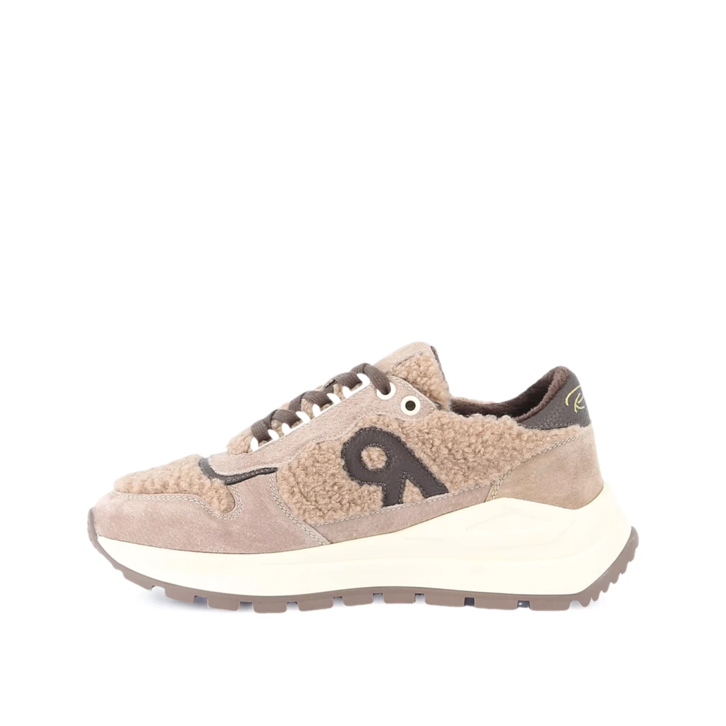 Image (4) de la chaussures Rock Away - Baskets Taupe en Multi-Matières