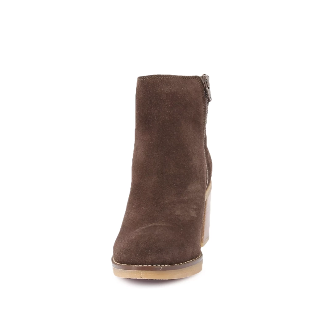 Image (5) de la chaussures Porronet - Boots Marron en Cuir nubuck