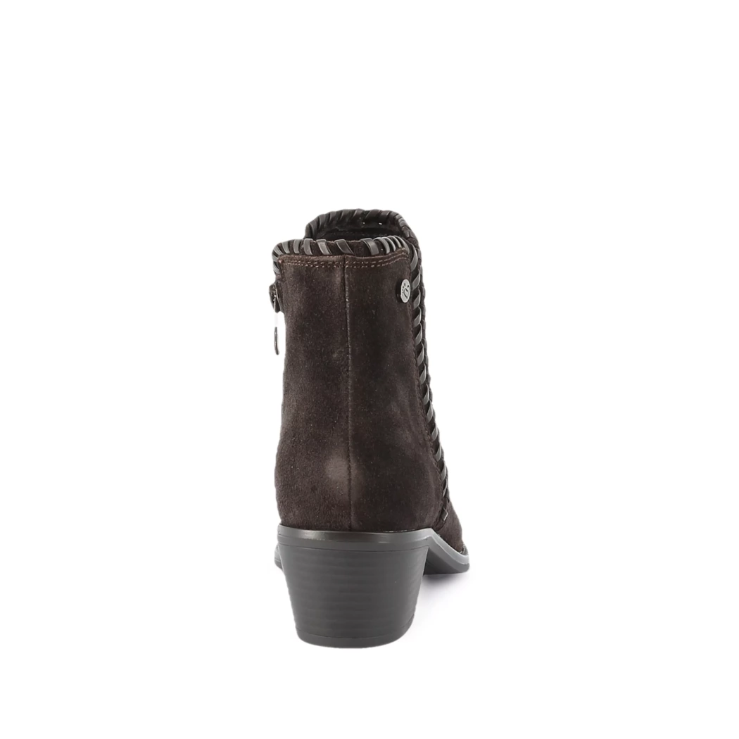 Image (3) de la chaussures Amarpies - Boots Marron en Cuir nubuck